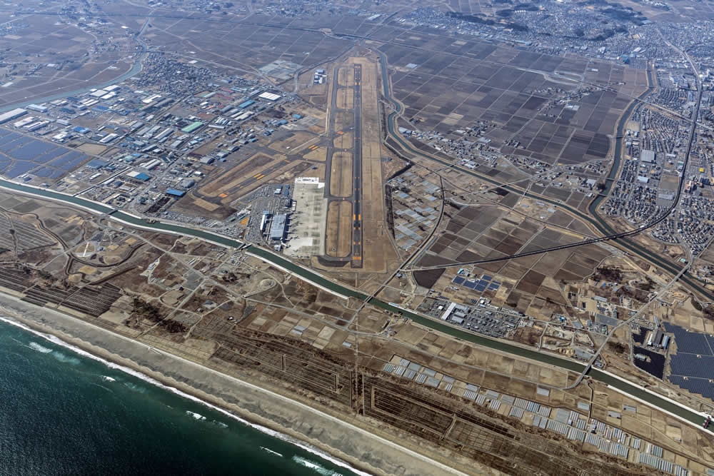 仙台空港航空写真