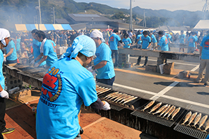 おながわ秋刀魚収獲祭の画像