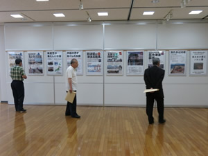 2階ギャラリーのパネル展