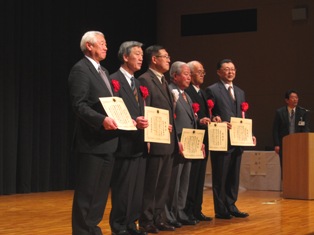 ５０周年　感謝状受賞