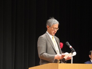 ５０周年　笠井税関長