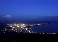 釜臥山からの夜景