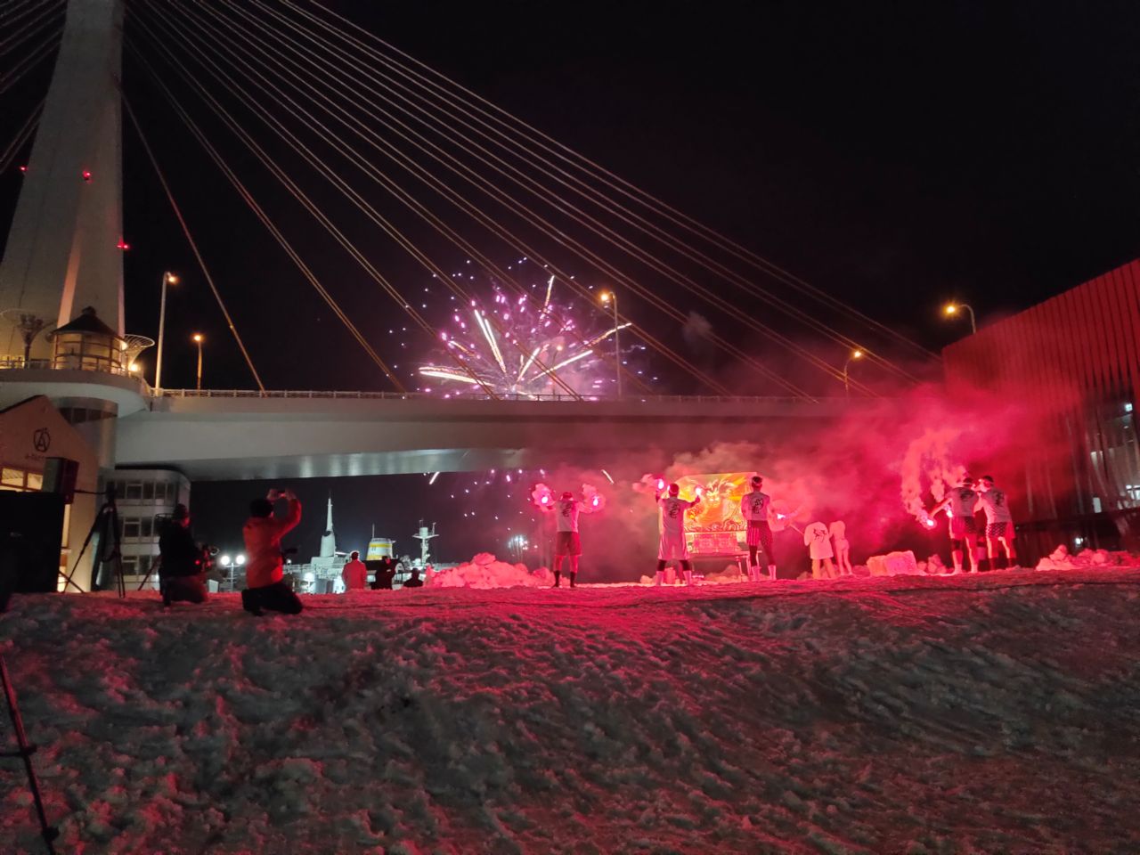 夜空を彩る打ち上げ花火