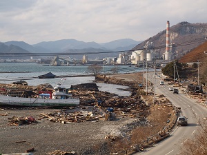 永浜地区の被災状況