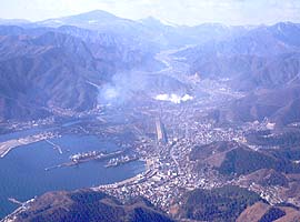 昭和４５年の釜石。この年、八幡製鉄と富士製鉄が合併、新日本製鉄となる