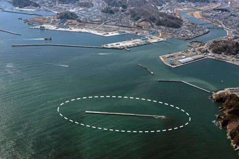 宮古港竜神崎地区防波堤