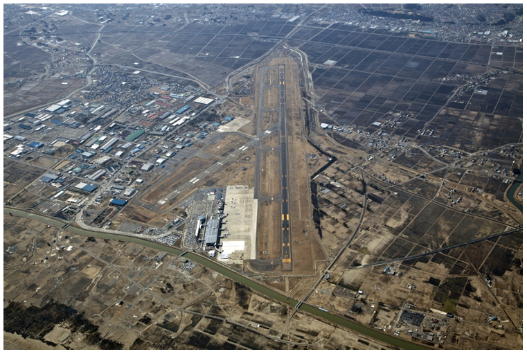 仙台空港航空写真