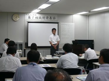 発表会の様子（その1）