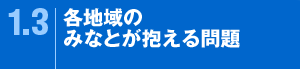 1.3各地域のみなとが抱える問題