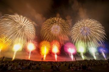 Sakata fireworks sho