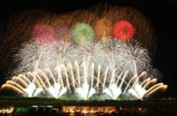 Akagawa River fireworks display
